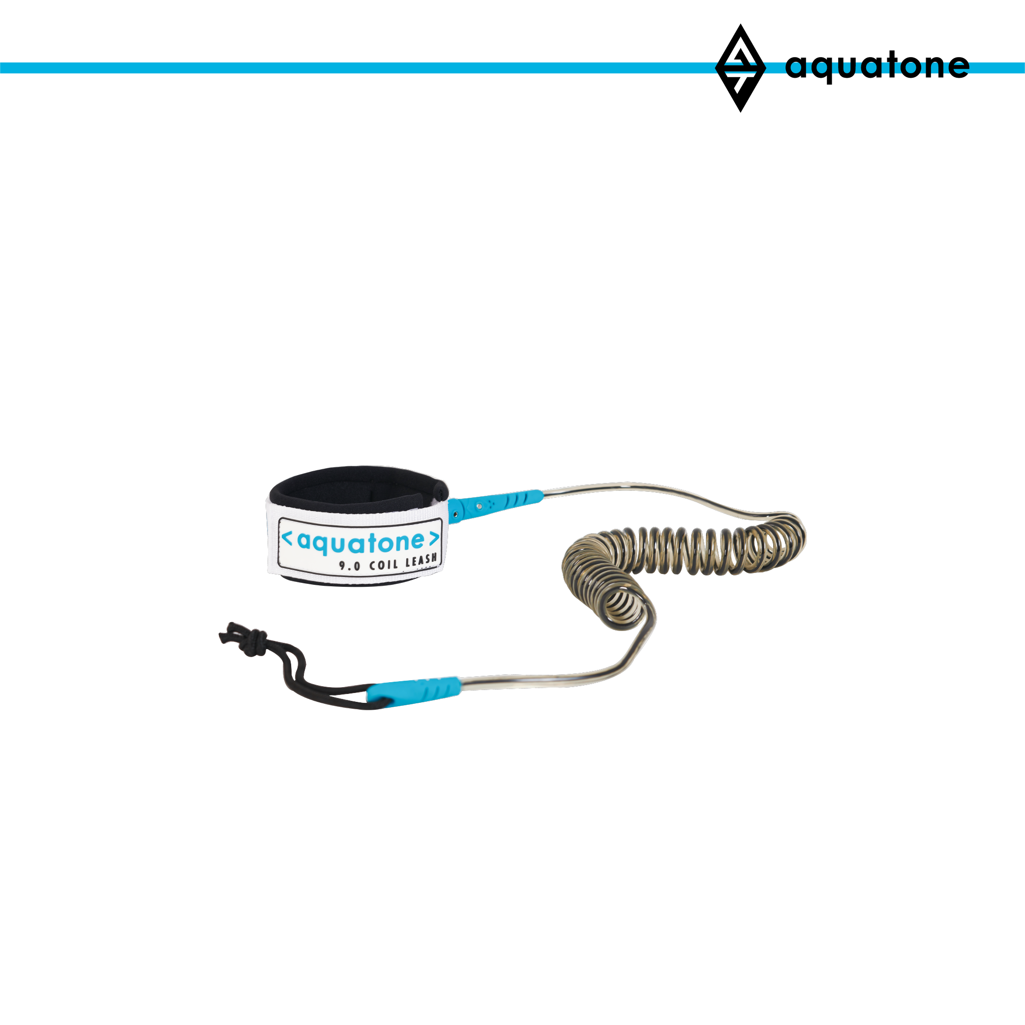 AZTRON SUP Coil Leash 10.0, polsino alla caviglia, leash di sicurezza per SUP