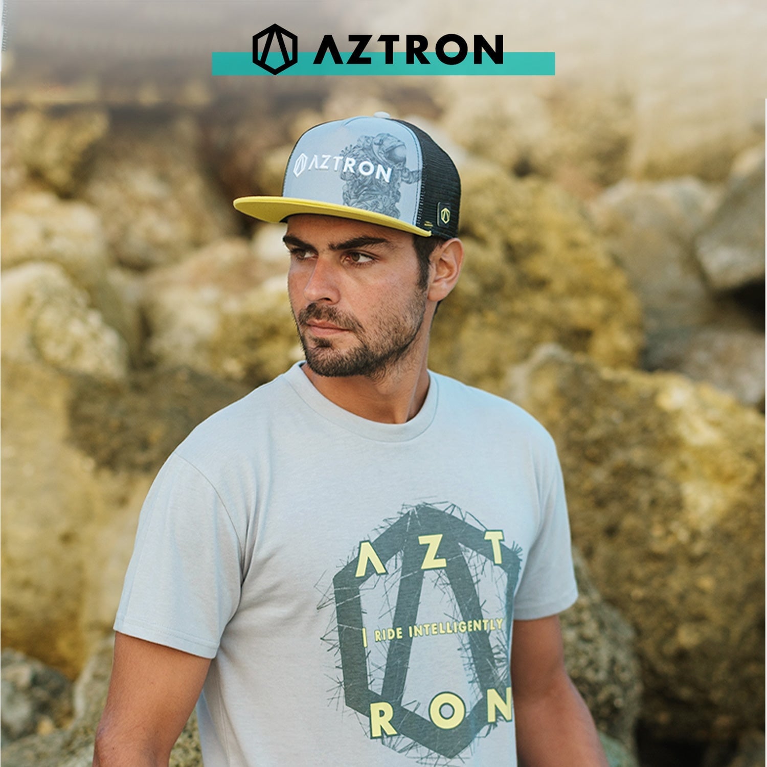 AZTRON Aztronaut Cap, Kappe, Baseball Cap, SUP Cap, Trucker Cap